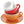 filiżanka do kawy Joy; 230ml, 9x7 cm (ØxW); czerwony; okrągły; 6 sztuka / opakowanie
