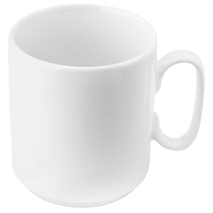 kubek porcelanowy  Veso; 200ml, 7.5x8.5 cm (ØxW); biały; okrągły; 6 sztuka / opakowanie