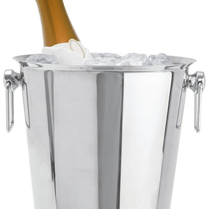 cooler do butelek Montuno; 3500ml, 19.5x19 cm (ØxW); srebro