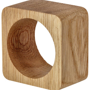 Serviettenring Valsecca; 5x5x3 cm (SxWxG); dąb; prostokątny; 2 sztuka / opakowanie