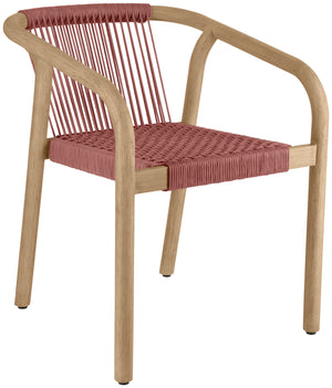 Outdoor-Stuhl Kando; 58x58x75 cm (SxGxW); siedzisko terakota