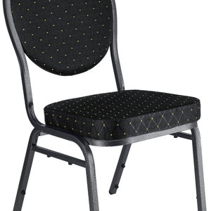 Bankett-Stuhl Event; 43x57x93 cm (SxGxW); siedzisko czarny