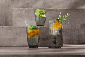 kieliszek do wina czerwonego Marlene; 290ml, 8.5x15.8 cm (ØxW); szary; 6 sztuka / opakowanie