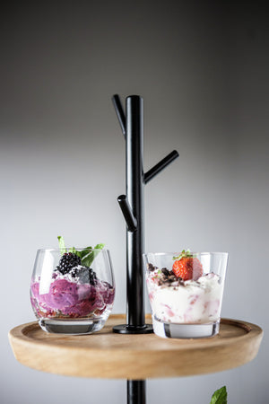 mini szklanka  Cucino; 120ml, 7.1x6.4 cm (ØxW); transparentny; okrągły; 6 sztuka / opakowanie