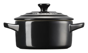 Mini Cocotte 10 cm; 250ml, 10x5 cm (ØxW); czarny; okrągły