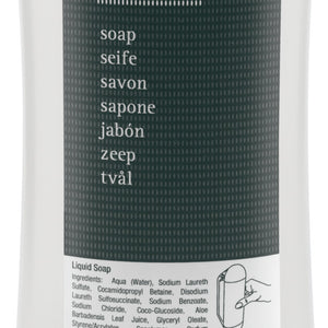 mydło Silver w opakowaniu z recyklingu; 330 ml; transparentny; 24 sztuka / opakowanie