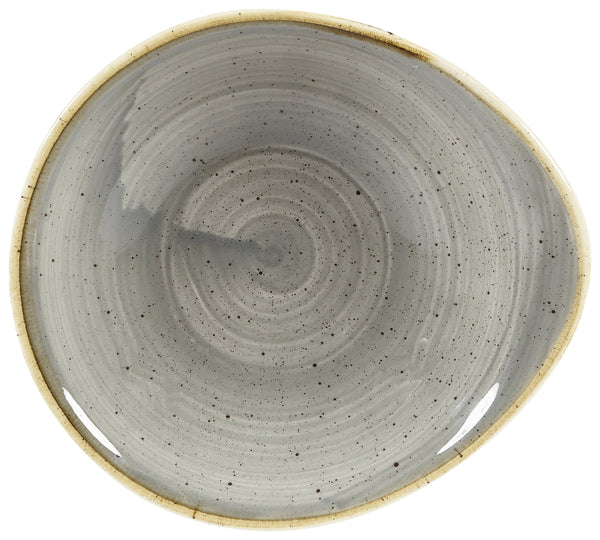 Schale Stonecast Peppercorn oval tief; 300ml, 18.5x18.5x16.8 cm (DxSxW); szary/brązowy; owalny; 12 sztuka / opakowanie