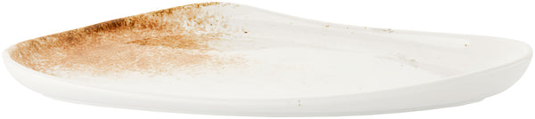 półmisek Purior; 35.5x18.5x3.4 cm (DxSxW); biały/brązowy; 4 sztuka / opakowanie