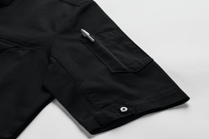 Herrenkochjacke Joel; Kleidergröße 52; czarny