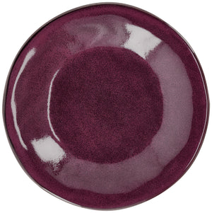 talerz płaski Oriento; 23.5 cm (Ø); bakłażan; okrągły; 6 sztuka / opakowanie