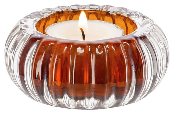 świeczka tealight Nanami; 8x3.5 cm (ØxW); brązowy; 2 sztuka / opakowanie