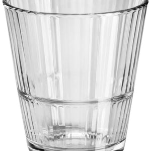Universalglas Grande Sunray stapelbar; 290ml, 6x9.8 cm (ØxW); transparentny; 12 sztuka / opakowanie
