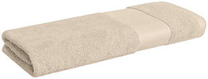 Handtuch Evora Fischgrat Bordüre; 50x100 cm (SxD); beżowy