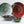 miseczka Etana; 150ml, 10x3.5 cm (ØxW); czerwony; okrągły; 6 sztuka / opakowanie
