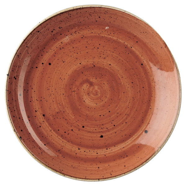 talerz płaski Stonecast Orange okrągły; 21.7 cm (Ø); pomarańczowy/brązowy; okrągły; 12 sztuka / opakowanie