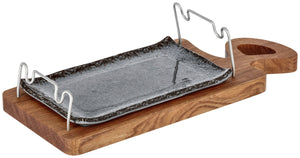 półmisek Portage z rantem; Größe GN 1/4, 26.5x16.2x2 cm (DxSxW); szary; 3 sztuka / opakowanie