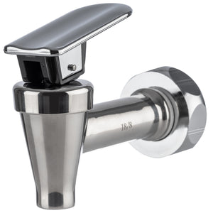 Zapfhahn zu Saftdispenser TOP FRESH + BRIDGE; 8x3x6 cm (DxSxW); srebro