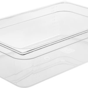 pojemnik GN Trigno 44927; Größe GN 1/1, 20000ml, 53x32.5x15 cm (DxSxG); transparentny
