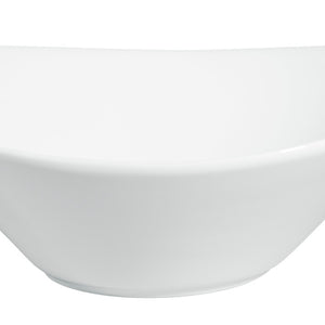 miska Amsterdam; 1000ml, 26x20.8x9 cm (DxSxW); biały; owalny; 3 sztuka / opakowanie
