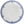 Teller flach Nonna; 20.5 cm (Ø); biały/niebieski; okrągły; 6 sztuka / opakowanie