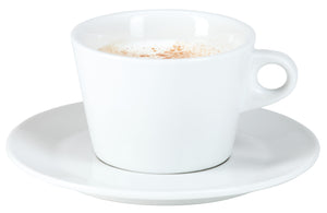 filiżanka do cappuccino Barri; 270ml, 9.5x7 cm (ØxW); biały; okrągły; 6 sztuka / opakowanie