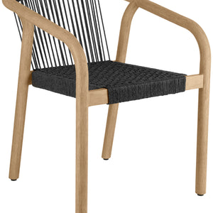 Outdoor-Stuhl Kando; 58x58x75 cm (SxGxW); siedzisko antracyt