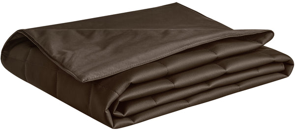 bieżnik łóżkowy Calipso; 70x250 cm (SxD); ciemny brąz; prostokątny