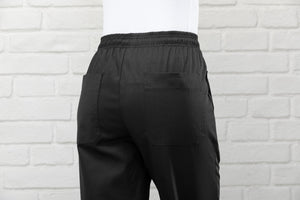 spodnie kucharskie damskie Liam; Kleidergröße 54; czarny