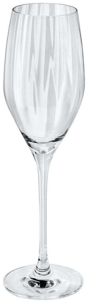 kieliszek do szampana Leya; 170ml, 4.6x20.8 cm (ØxW); transparentny; 6 sztuka / opakowanie