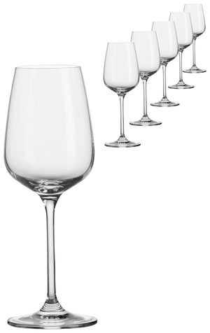 kieliszek do wina białego Medina bez znacznika pojemności; 260ml, 5.3x20.6 cm (ØxW); transparentny; 6 sztuka / opakowanie