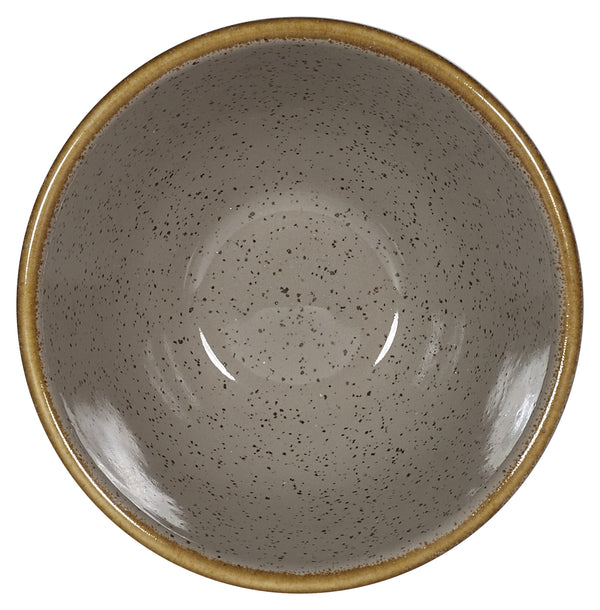 Dip Schale Stonecast Peppercorn; 60ml, 7 cm (Ø); szary/brązowy; okrągły; 12 sztuka / opakowanie