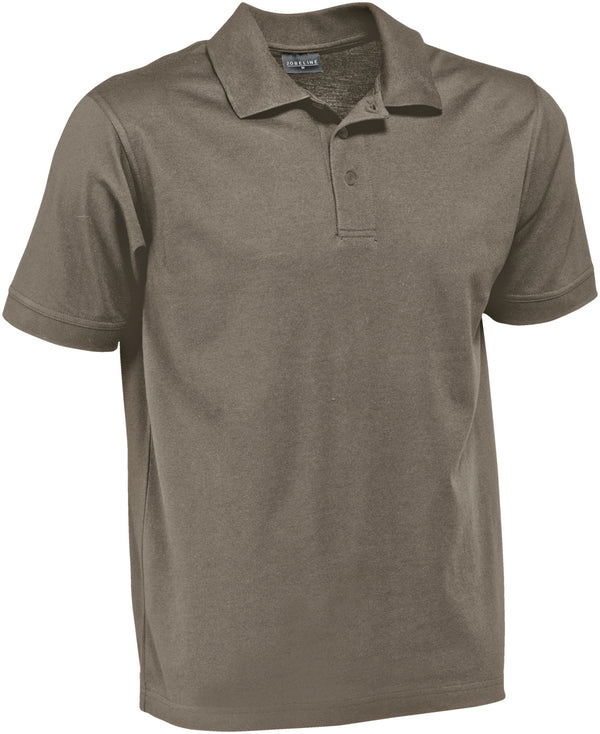 koszulka polo męska Fly krótki rękaw; Kleidergröße M; taupe