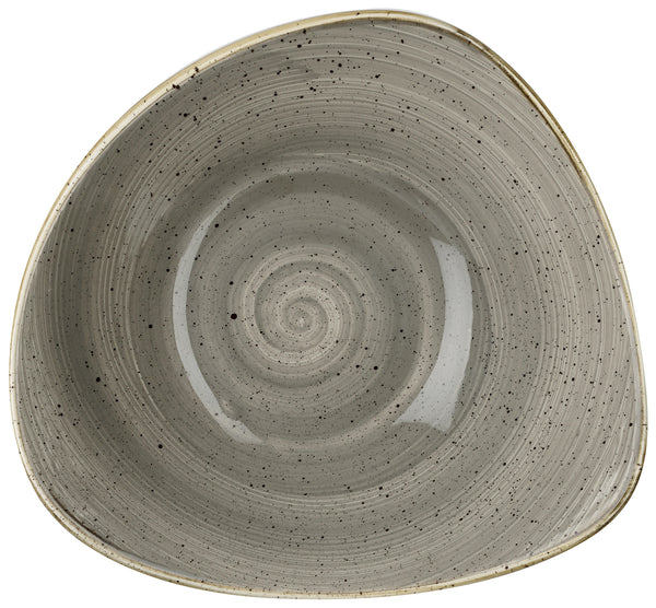 Bowl Stonecast Peppercorn dreieckig; 600ml, 23.5 cm (S); szary/brązowy; trójkątny; 12 sztuka / opakowanie