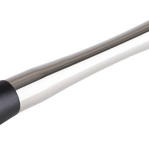 tłuczek; 3.5x20.5 cm (ØxW); stal nierdzewna/czarny