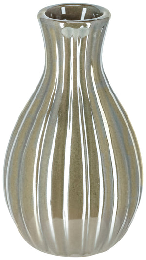 Vase Adem; 5.8x10 cm (ØxW); jasny szary; 2 sztuka / opakowanie