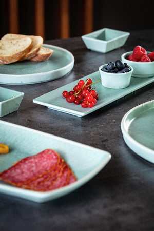 Schälchen  Torto rund; 55ml, 7.3x3 cm (ØxW); turkusowy/niebieski; okrągły; 6 sztuka / opakowanie