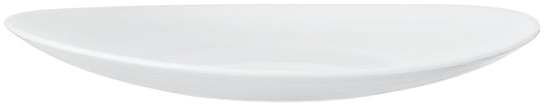 talerz płaski Prometeo; 22x19.5x2.6 cm (DxSxW); biały; owalny; 24 sztuka / opakowanie