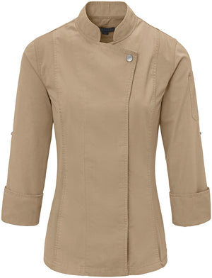 bluza kucharska damska Carter długi rękaw; Kleidergröße 50; piasek