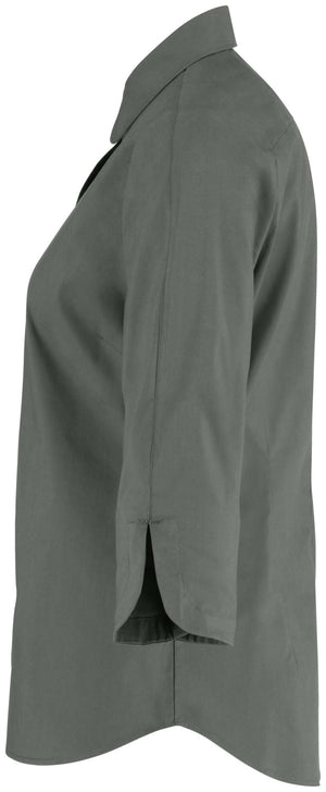 Bluse Dreiviertelarm Porter Regular Fit; Kleidergröße 40; ciemny szary