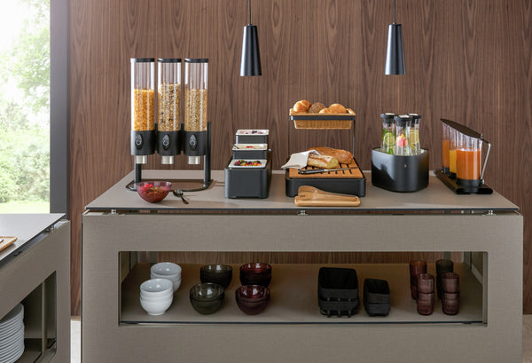 Auffangwanne für Brotmodul Buffet WMF Quadro; 51.9x31.4x5.5 cm (DxSxW); transparentny