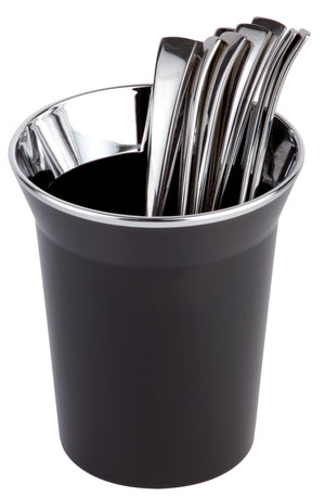 Tischreste- / Besteck Behälter TOP CHROM; 1000 ml