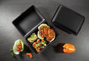 lunch box wielokrotnego użytku Hotaka 3-dzielny; 800ml