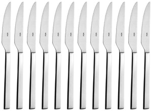 nóż do pizzy/steka Decaso; 21.9 cm (D); srebro, Griff srebro; 12 sztuka / opakowanie