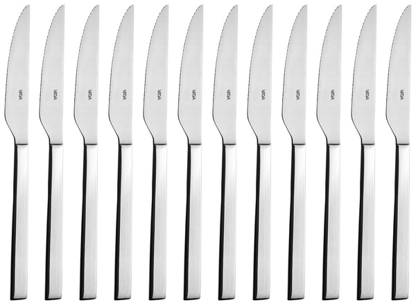 nóż do pizzy/steka Decaso; 21.9 cm (D); srebro, Griff srebro; 12 sztuka / opakowanie