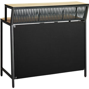 Outdoorbar Baruba Element Gerade; 120x56x115 cm (DxSxW); dąb/naturalny/antracyt