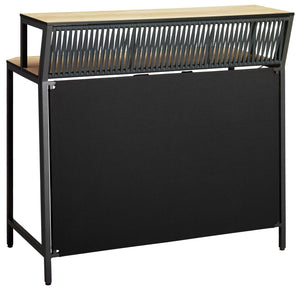 Outdoorbar Baruba Element Gerade; 120x56x115 cm (DxSxW); dąb/naturalny/antracyt