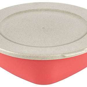 pojemnik do wielokrotnego użytku Connect Box; 1300ml, 21.3x20.7x7.1 cm (DxSxW); czerwony; okrągły; 2 sztuka / opakowanie