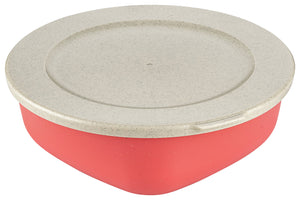 pojemnik do wielokrotnego użytku Connect Box; 1300ml, 21.3x20.7x7.1 cm (DxSxW); czerwony; okrągły; 2 sztuka / opakowanie