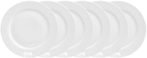 talerz płaski Base; 24 cm (Ø); biały; okrągły; 6 sztuka / opakowanie