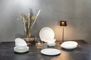 miska Restaurant kwadratowa; 310ml, 11x11x3.5 cm (DxSxW); biały; kwadrat; 24 sztuka / opakowanie